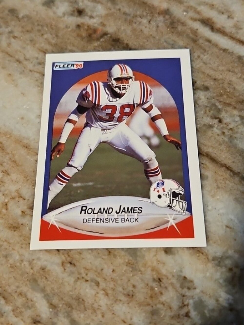1990 Fleer - Roland James #320